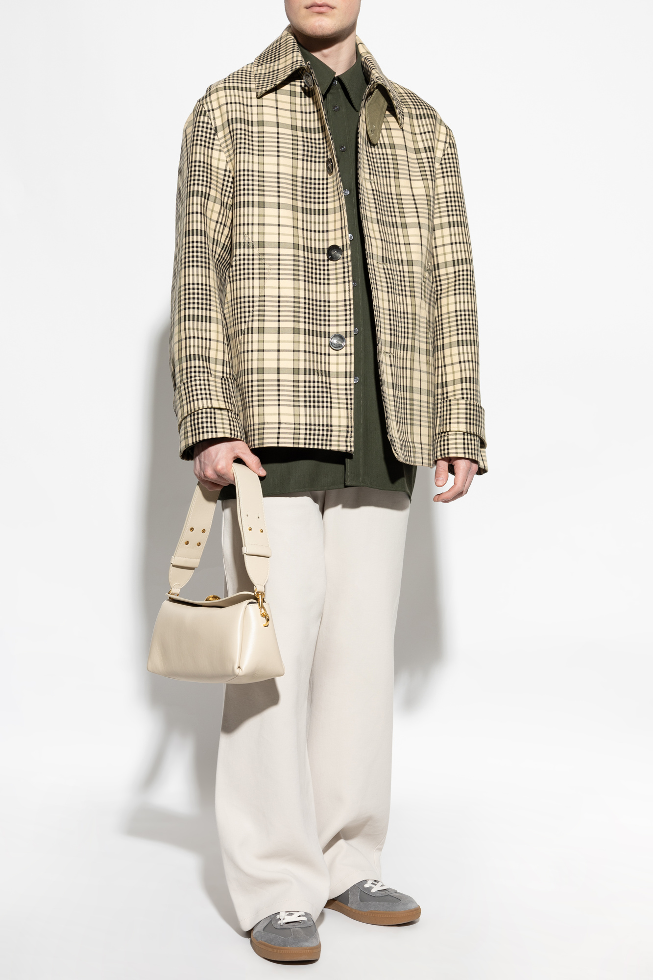 Black Ami Alexandre Mattiussi Buttoned Jacket | AMI PARIS